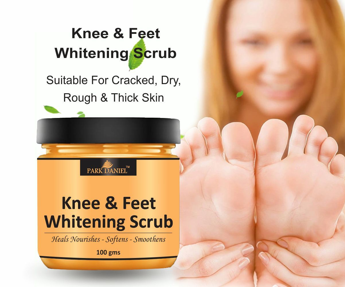 Knee and Feet Whitening Scrub | Body & Facial Cleaning Scrub Skin Polishing